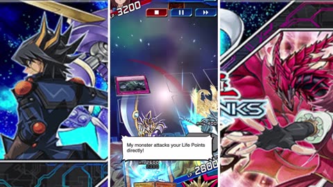 Yu-Gi-Oh! Duel Links - Atem Link Summons Protector Whelp of the Destruction Swordsman!