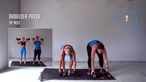 20 MIN DUMBBELL HOME HIIT WORKOUT _ FULL BODY _ stronger together series DAY 1