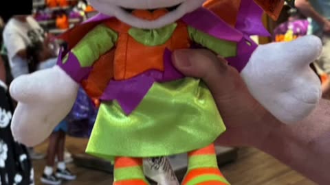 Disney Parks Minnie Mouse Halloween Plush Doll #shorts