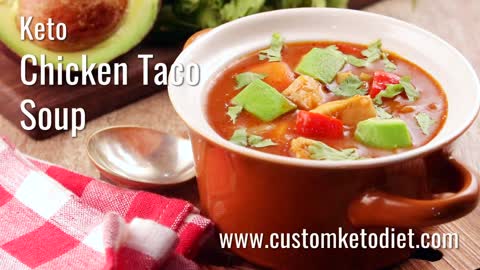 How to make your Keto Chicken Taco Soup?