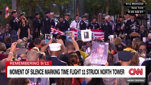 Trump and Harris Shake Hands At Ground Zero