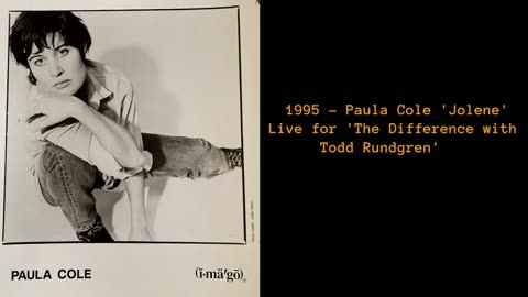 1995 - Paula Cole 'Jolene' (Live for 'The Difference')