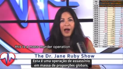 💉⚠️DRA. JANE RUBY: VACINA COVID: OPERAÇÃO DE ASSASSÍNIO EM MASSA DE PROPORÇÕES GLOBAIS💉⚠️