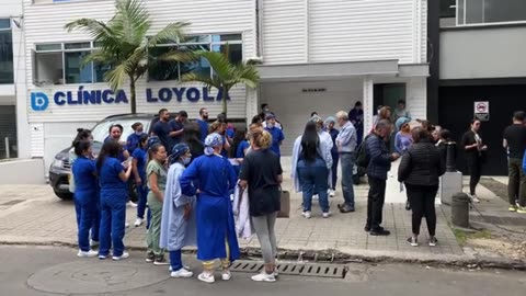 People on streets after strong quake rattles Colombian capital | AFP