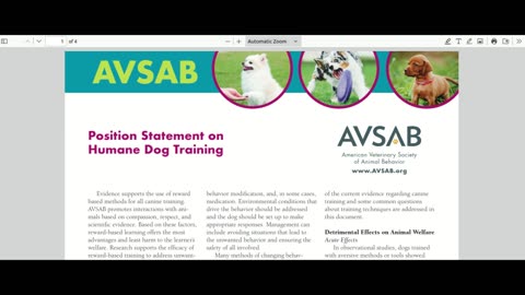 Zak George "Scientific Consensus" Indeed. Lets Get Into AVSAB - Vet Behaviorists.