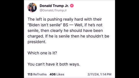 Don Jr - Which one is it?