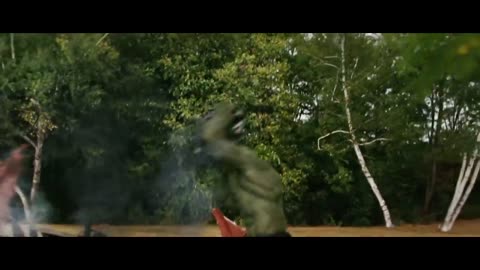 THE INCREDIBLE HULK (2008) University Battle [HD] Hulk Smash