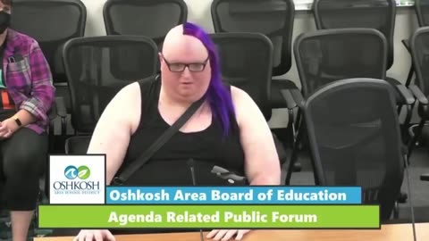 Fat Man With Purple Hair Claims to Be Woman