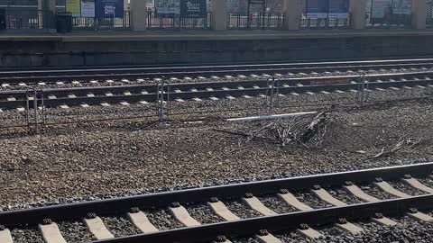 NJ Transit Arrows stop at Rahway station