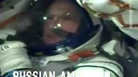 Russian American crew head to ISS