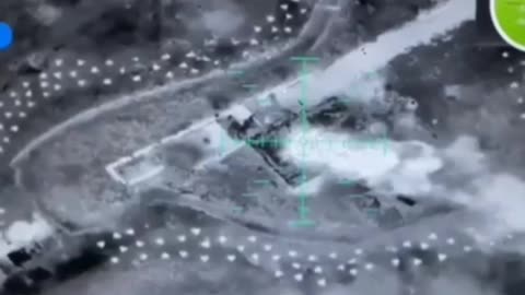 Ukrainian Heavy Bomber Drone Takes Out a Russian Checkpoint(Kursk Oblast)