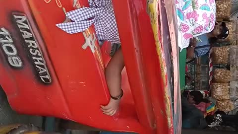 Cute baby Playning #cutegrils