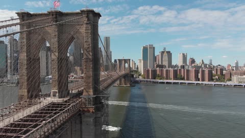 The Brooklyn Bridge In New York