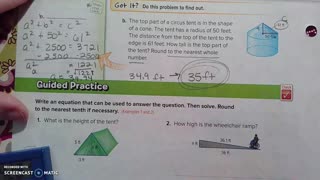 Gr 8 - Ch 5 - Lesson 6 - Use the Pythagorean Theorem