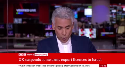 UK suspends some arms exports to Israel