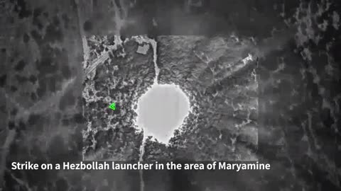 IDF: The IAF struck a number of ready-to-use Hezbollah launchers in the areas