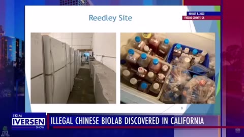 Chinese biolabs in California, using US samples, covid, hepatitis, aids discovered.