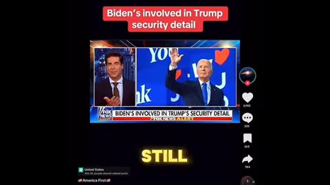 Watters calling out Biden ..