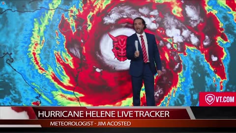 Hurricane Helene Chaos: Weatherman Loses It Live On Air.