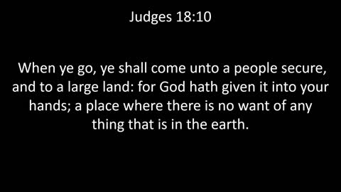 KJV Bible Judges Chapter 18