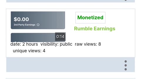 Rumble how to upload a video by example