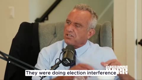 Robert F. Kennedy Jr. describes how leaders of CIA committed election interference