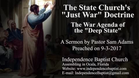 The State Church's "Just War" Doctrine - War Agenda of the "Deep State"