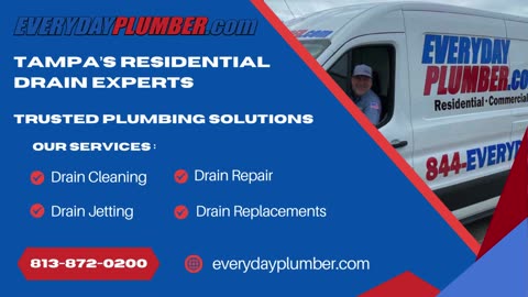 Ultimate Drain Solutions - Cleaning, Hydro Jetting, Repair | EVERYDAYPLUMBER.com | Tampa, FL