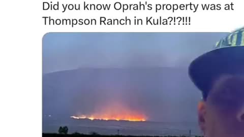 Maui Fires | Oprah, Atlantis, Blackrock, Sex Trafficking, Diamond Mines, Space Force, Israel