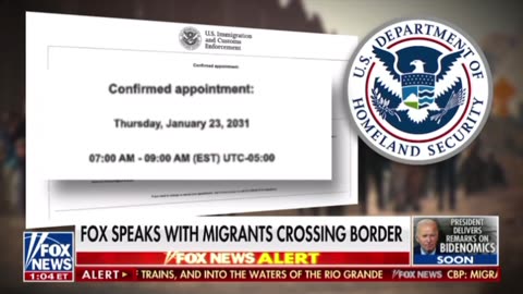 Illegal Immigrant’s Coming into the US are Receiving Check-in Dates 8 Years from Now!