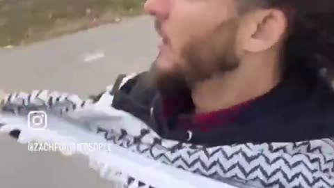 MN City Council candidate Zach Metzger terrorized an old man driving past a pro-Palestine riot.