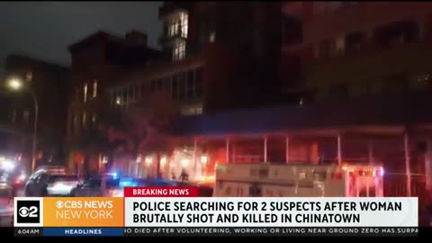 Woman gunned down overnight in Chinatown