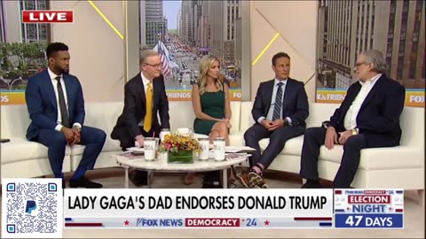 Lady Gaga's Father Endorses President TRUMP