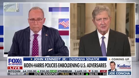 John Kennedy: The Biden-Harris record on protecting Americans triggers my gag reflex