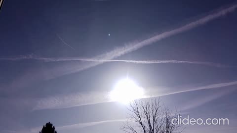 #2024-02-01 8:30 AM - #Beautiful #Skies+#Clouds+#Trails of #Sint-#Lievens-#Houtem - #Belgium - Backup link in top of description