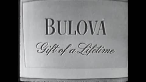 Vintage Bulova wristwatches were featured in commercials on television throughout the 1950s.