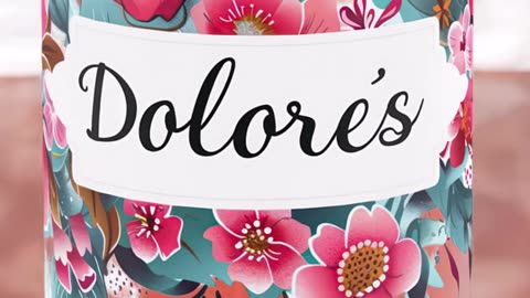 This drink looks too pretty to sip! What's inside Dolorés? 🍹 #DoloresDrink #FloralVibes