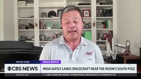 Former NASA astronaut breaks down India's moon landing