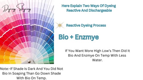 Two Ways Of Dyeing Part 1/2