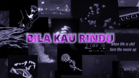 Bila kau rindu tatap indah pelangi