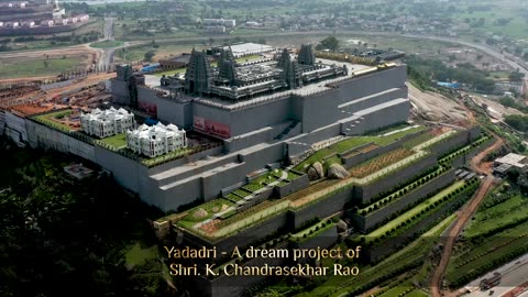 A short video on the Magnificent Yadadri Lakshmi Narasimha Swamy temple_1080p.mp4