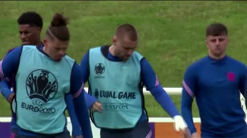 England train ahead of Euro 2020 Final