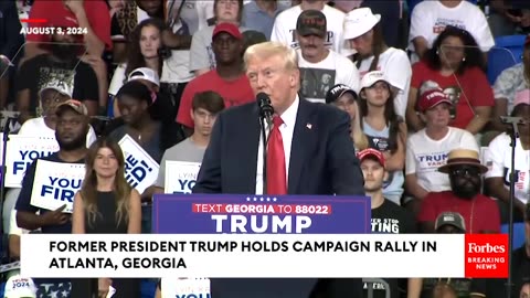 Trump Attacks Georgia Republicans Brian Kemp And Brad Raffensperger At Rally In Atlanta, GA