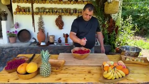 Ice Cream For The Whole Village! Rustic Sweetness made from Fresh Fruit