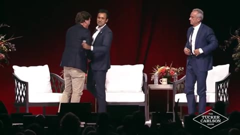 Tucker Carlson along with Vivek Ramaswamy, and RFK JR. Have a great discusion.