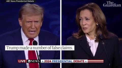 Harris v Trump highlights of the US presidential election debate #trump #news #usa