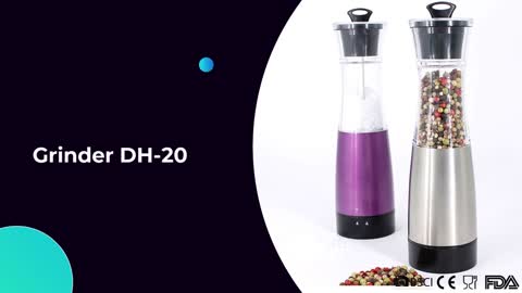 New Design Spice Mill Battery Operated Electronic salt and pepper grinder