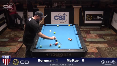 SEMI-FINAL: Bergman vs McKay ▸ 2015 US Bar Table 8-Ball Championship