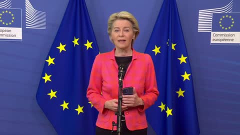 EU Commission Ursula von der Leyen on "Covid digital certificates". 😮