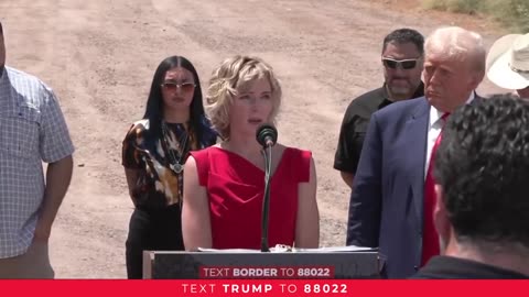 Donald Trump Brings Victims Of Illegal Migration To The Border To Discuss Their Experiences